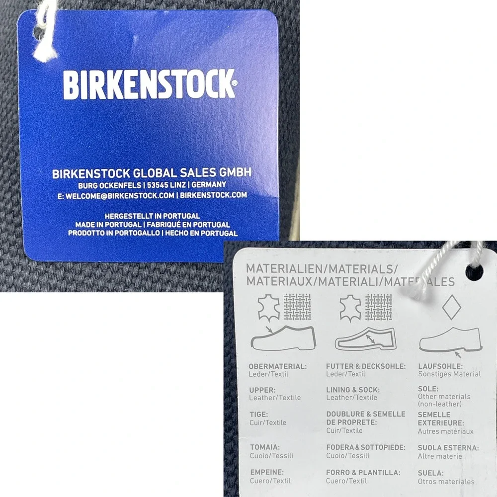 Birkenstock Oswego Midnight Blue Mens‎ 12 / EU 45 Narrow Fit NWT Sneakers Shoes